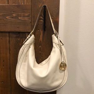 Michael Kors Large Cream Studded Hobo Bag